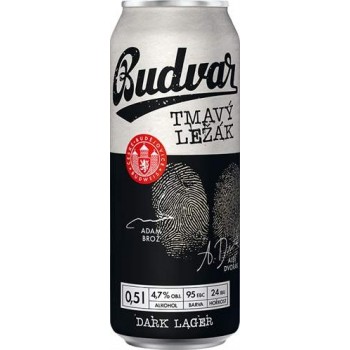Budweiser Tmavy lezak 24 x 500ml Dosenbier
