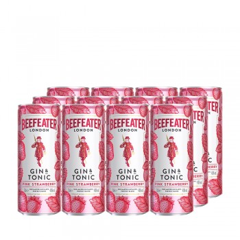 Beefeater Pink Gin & Tonic 12 x 250ml Dose