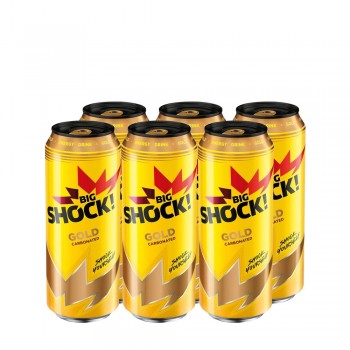 Big Shock! Energy Gold 6x500ml Dosen