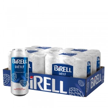 Birell Svetly alkoholfrei 24 x 0,5 Liter Dosenbier Palette