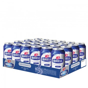 Birell Svetly alkoholfrei 24 x 330ml Liter Dosenbier Palette