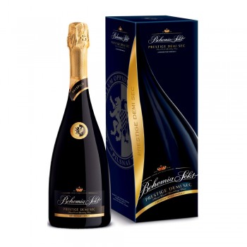 Bohemia Sekt Prestige demi sec in Geschenkverpackung