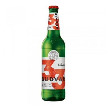 Budvar 33 Svetly lezak Flasche