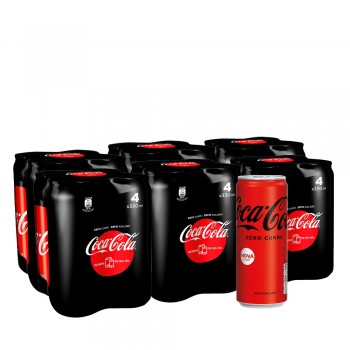 Coca-Cola Zero 24 x 330ml Liter online kaufen