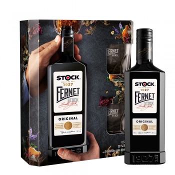 Fernet Stock Geschenkset mit 2 Gläser