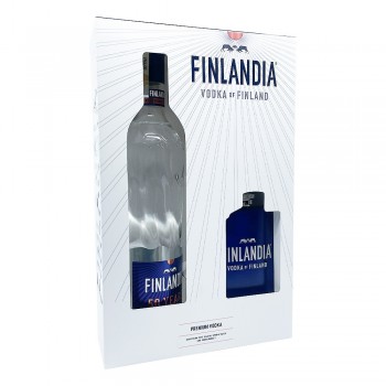 Finlandia Vodka Flachmann Geschenkset
