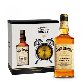 Jack Daniel's Honey Set mit Wecker 0,7l