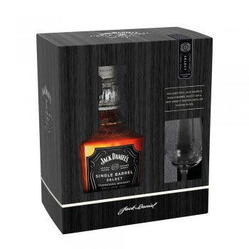 Jack Daniel's Single Barrel 0,7l Set mit Glas