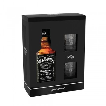 Jack Daniel's Geschenkkarton mit 2 Gläser