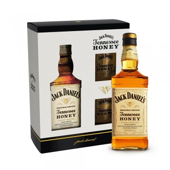 Geschenkset Jack Daniel's Tennessee Honey inkl. 2 Gläser