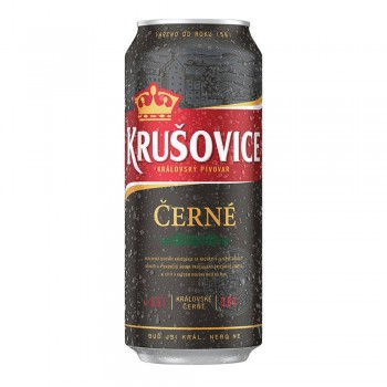 Krusovice Cerne Dosenbier 0,5 Liter 24er Palette