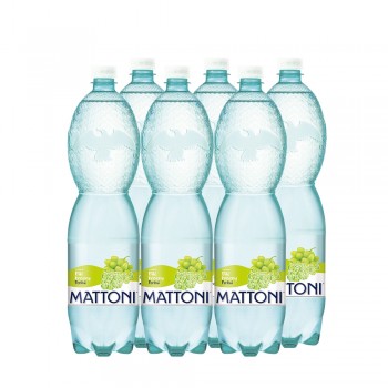 Mattoni Mineralwasser weiße Trauben 6 x 1,5l Pack