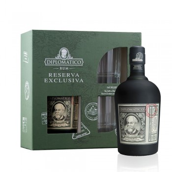 Botucal - Diplomático Reserva Exclusiva 40% Set mit 2 Gläsern