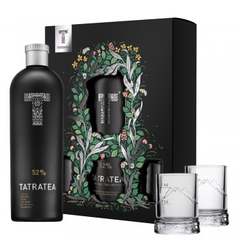 Tatratea 52% Geschenkset Gläser