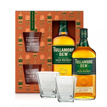 Tullamore Dew Geschenkset mit Gläser