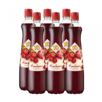 YO Fruchtsirup Himbeere 6x700ml