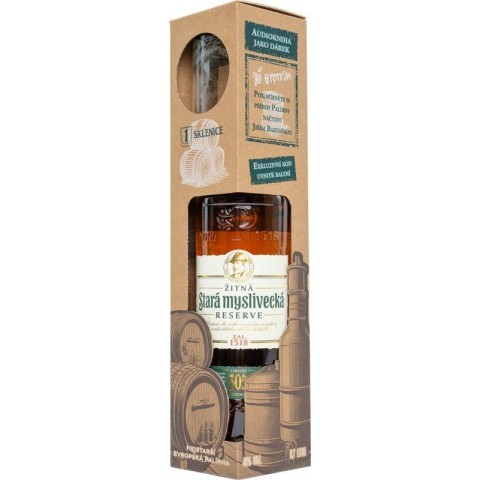 Stara myslivecka Reserve 4Years Set mit 1 Glas