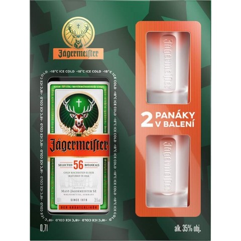 JÄGERMEISTER Geschenkset mit Gläser