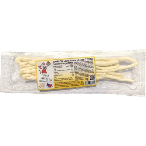 Original Korbáček Räucherkäse Knoblauch 10 x 50 g  online kaufen