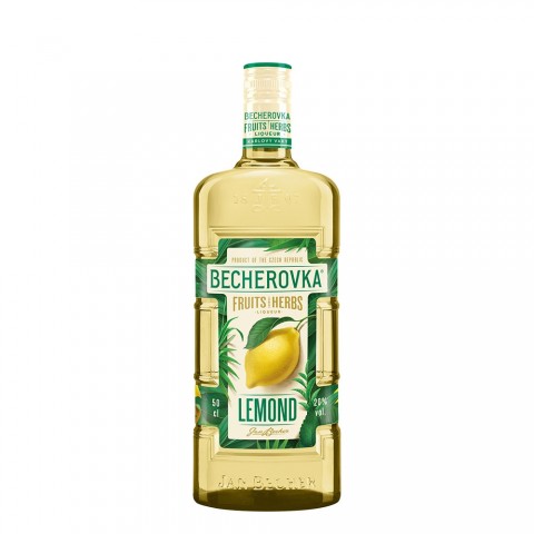 Becherovka Lemon Kräuterlikör 0,5 Liter