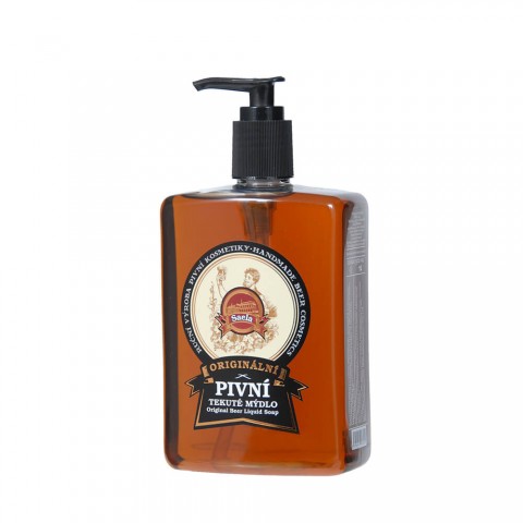 Bier Flüssigseife 500ml SAELA Echtes Bier Seife