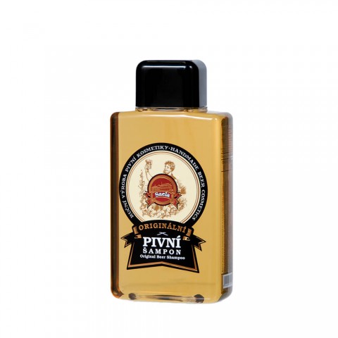Bier Shampoo 300ml SAELA Echtes Bier Bierkosmetik