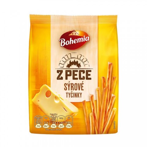 Bohemia Tycinky Käse Salzstangen 160g