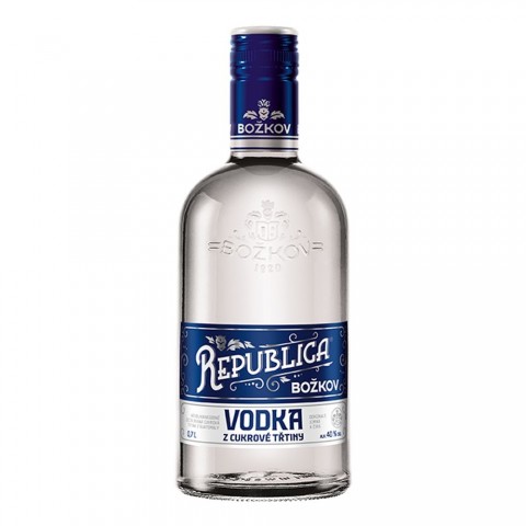 Bozkov Republica Vodka 40% 700ml