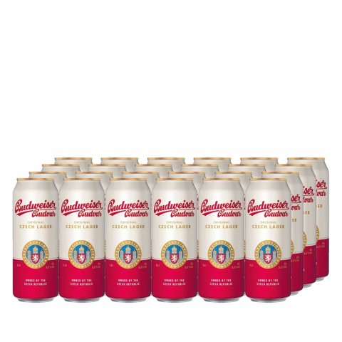 Budweiser Budvar Original Dosenbier Palette