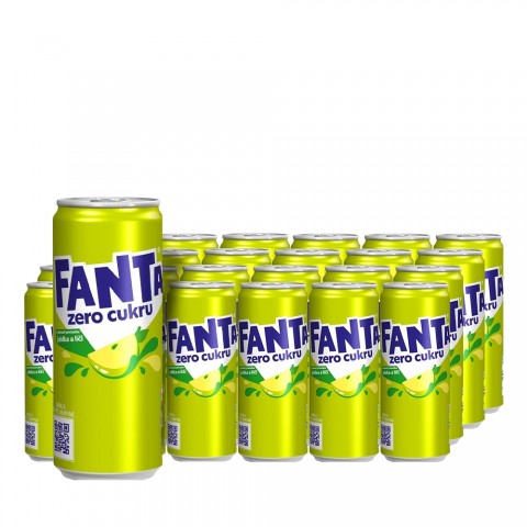 Fanta Apfel Lychee 24 x 330ml Dosen