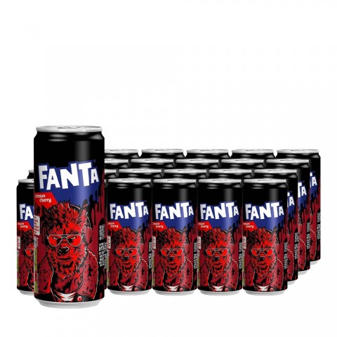 Fanta Crimson Cherry 24 x 330ml Dosen