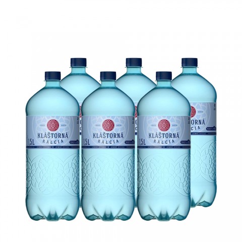 Kláštorná Kalcia Mineralwasser leicht sprudelnd 6 x 1,5L