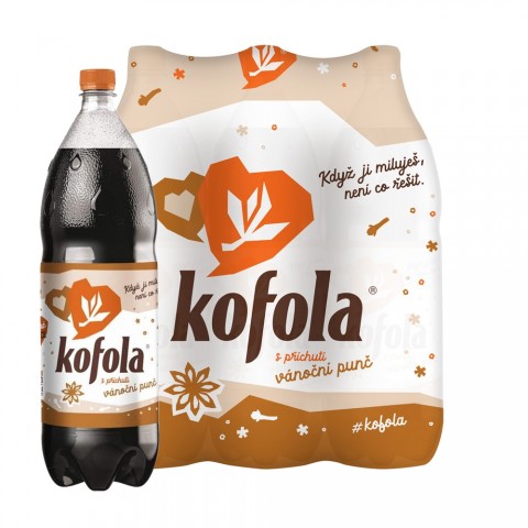 Kofola Weihnachtspunsch 6 x 2 Liter Pack