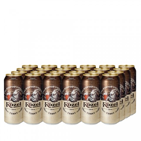 Kozel Cerny Dark Dosenbier Palette