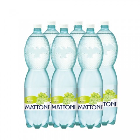 Mattoni Mineralwasser weiße Trauben 6 x 1,5l Pack