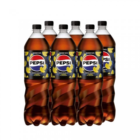 Pepsi Lemon zero sugar 6 x 1,5 l