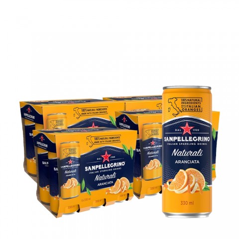 San Pellegrino Limonáda aranciata 24 x 0,33l 