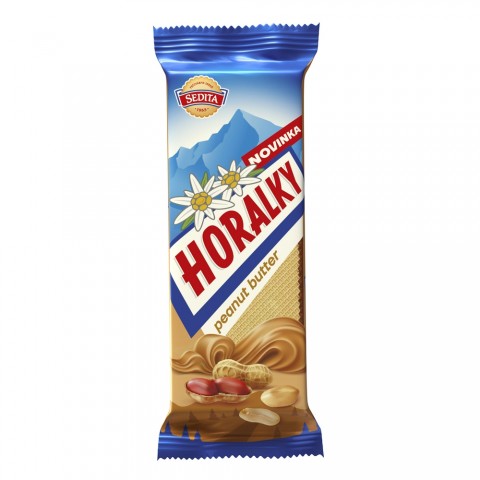 Sedita Horalky Waffel mit Peanut Butter 56 x 50g