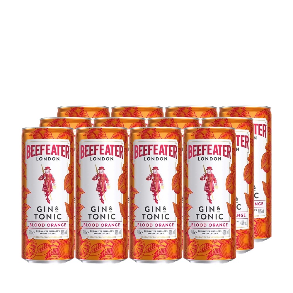 Beefeater Blood Orange Gin & Tonic 12x250ml Dosen online kaufen