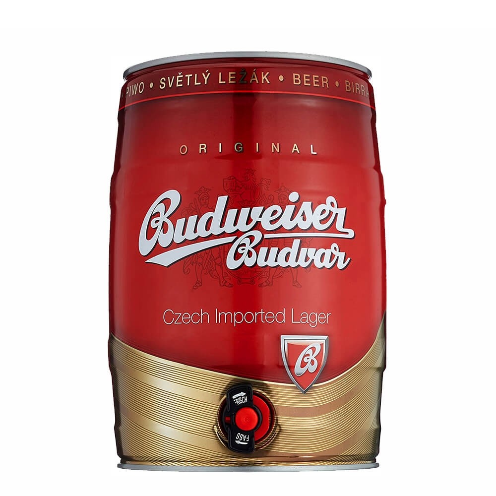 Budweiser Budvar 5l Partyfass
