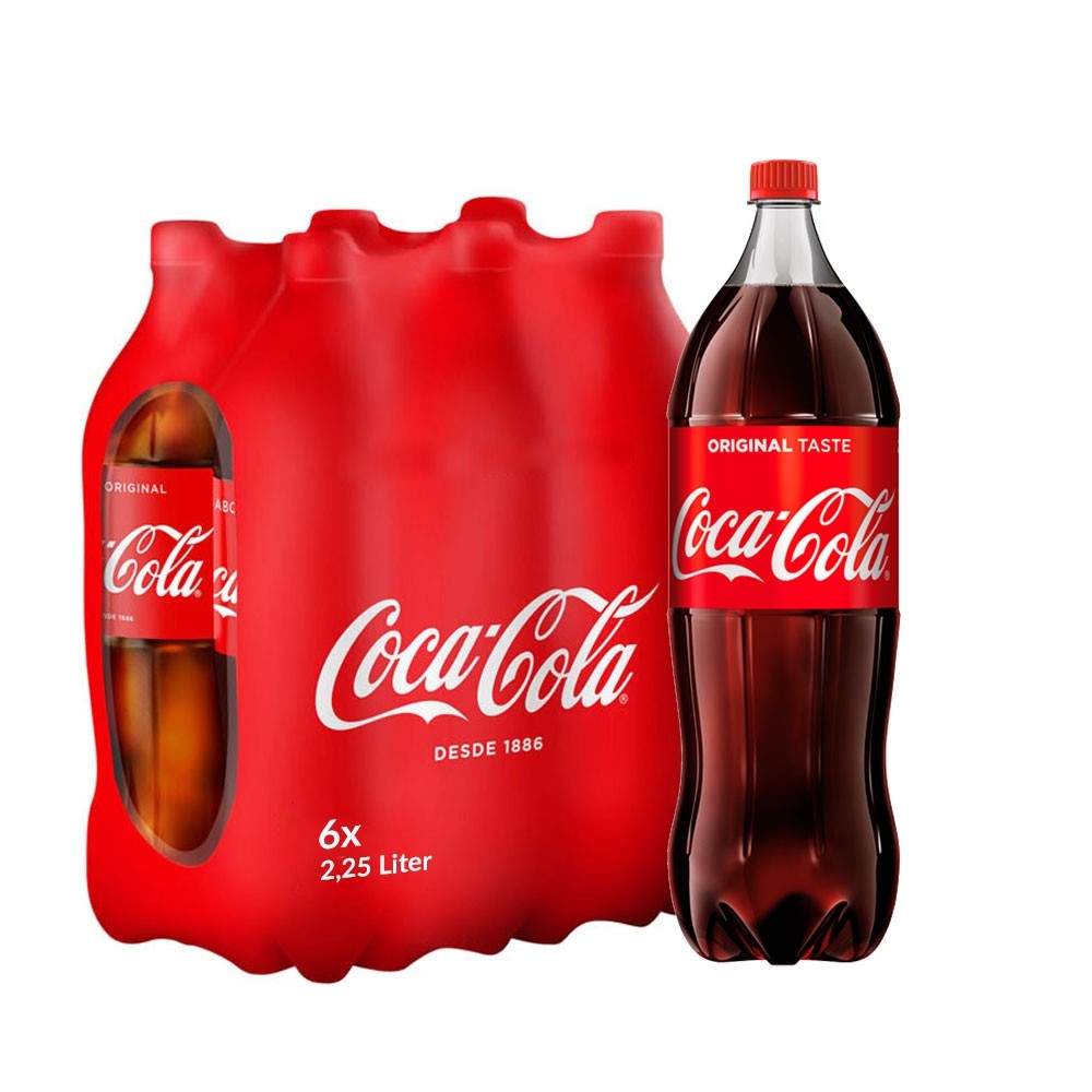 CocaCola Classic 6 x 2,25 Liter online kaufen  Hopfenkurier.com