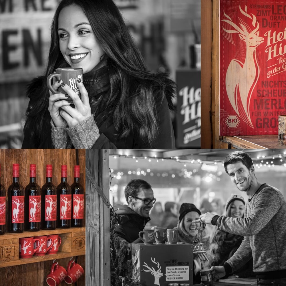 Heißer Hirsch Bio Glühwein rot 6 x 0,75l online kaufen | Hopfenkurier.com
