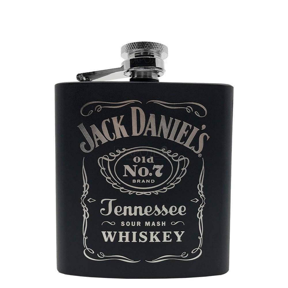 Jack Daniel S Tennessee Old No 7 Geschenkset Mit Flachmann Hip Flask Whisky Online Kaufen Hopfenkurier Com 1 x flagon 1 x funnel 2 x cups features: jack daniels hip flask geschenkbox