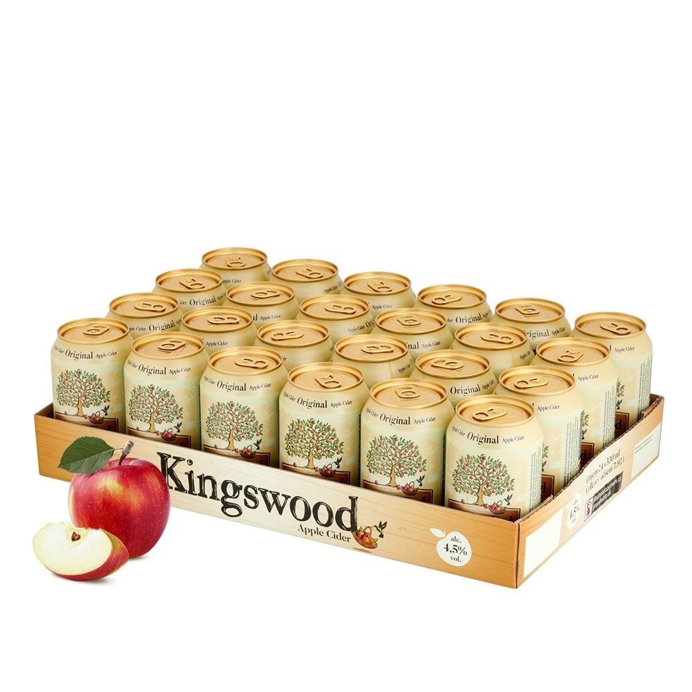 Original Kingswood Apfel Cider 24 x 330ml Dose online kaufen