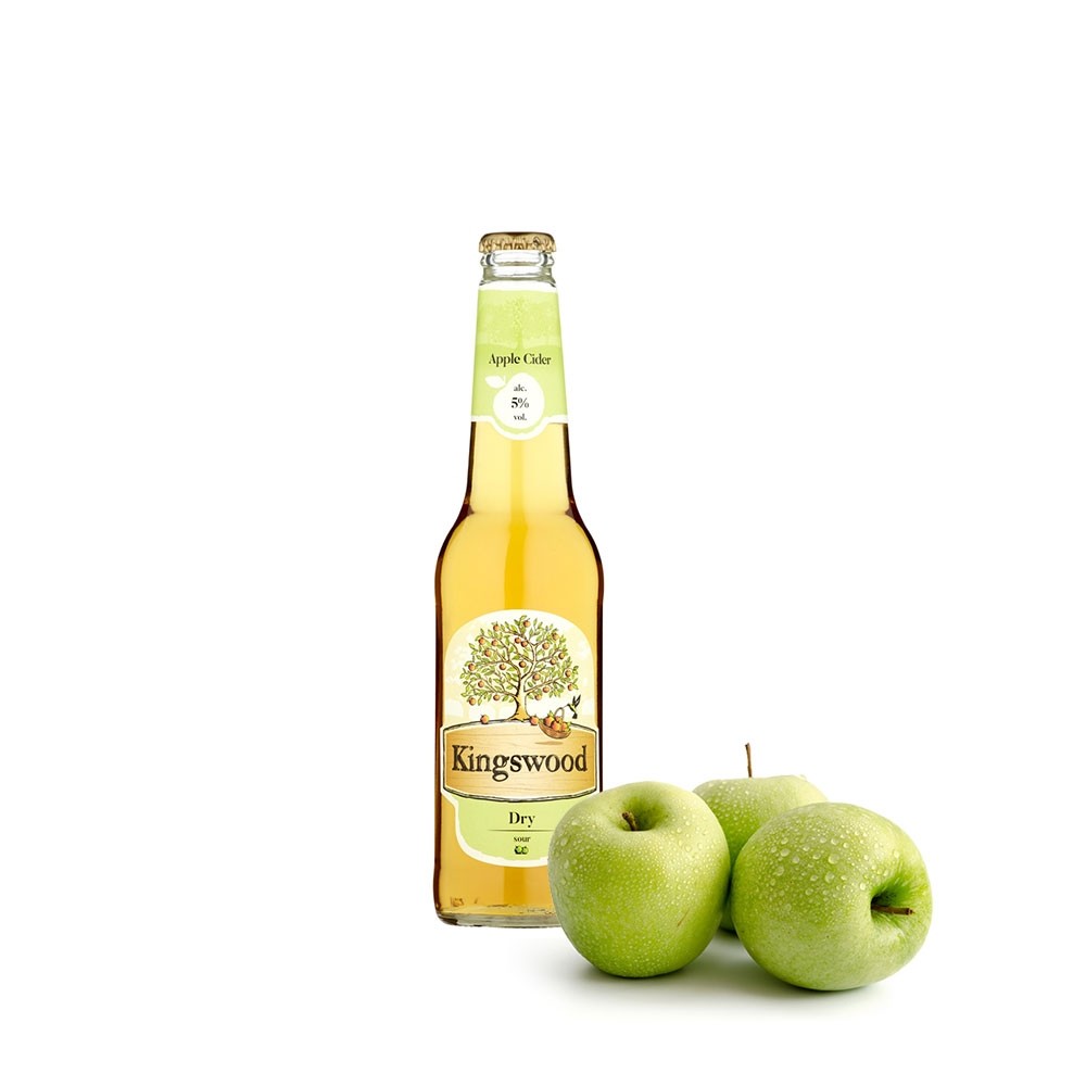 Kingswood Dry Cider Apfelschaumwein Box 12 x 400ml