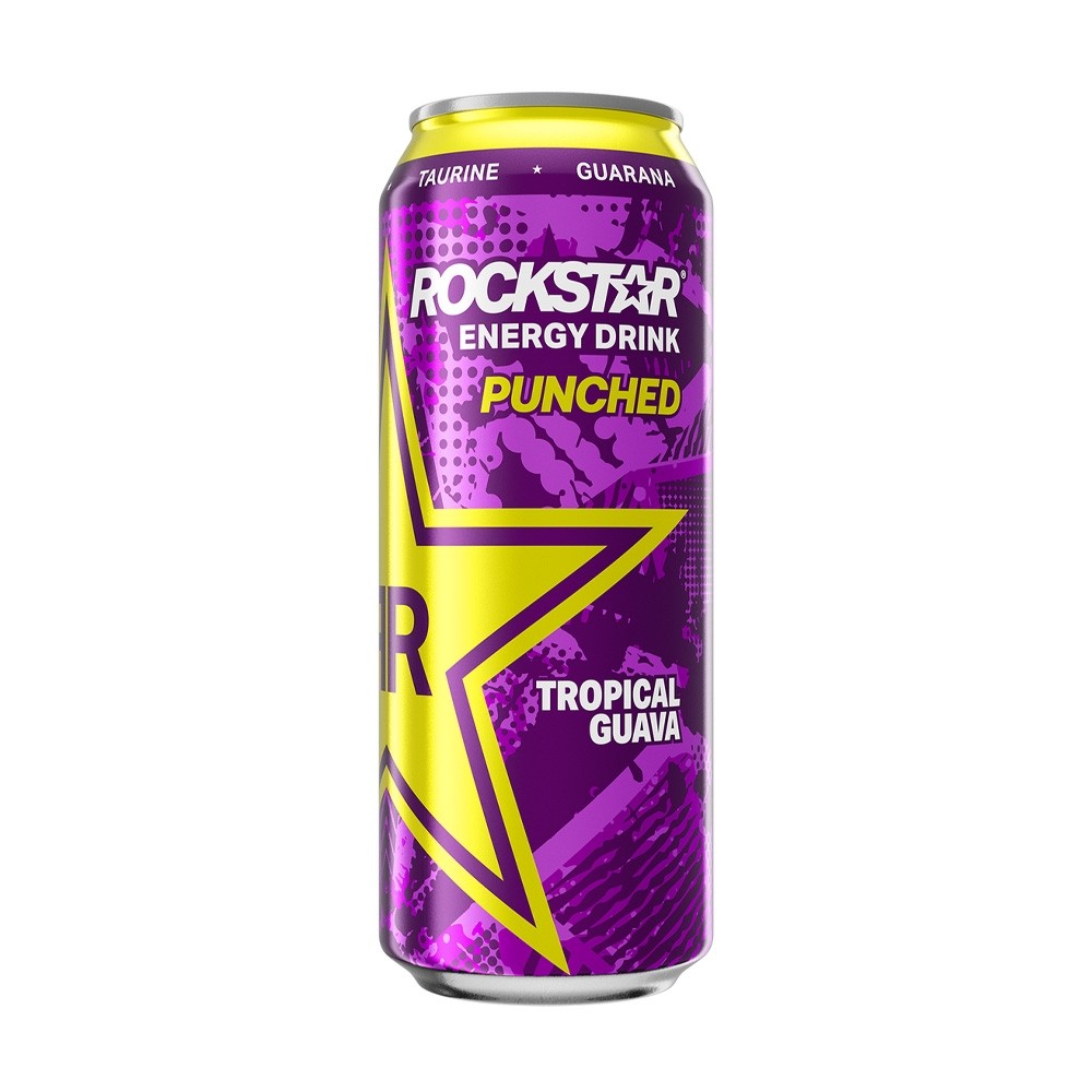 Rockstar Energy Drink Punched Tropical Guava 12 x 500ml Dosen online kaufen