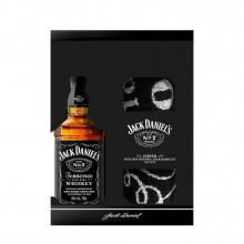 Jack Daniel's No.7 Geschenkset - 700ml Flasche + Handtuch