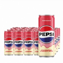 Pepsi Cream Strawberry zero 24 x 330ml