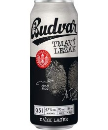 Budweiser Tmavy lezak 24 x 500ml Dosenbier