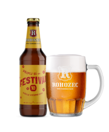ROHOHEC Festival 10° helles Bier 0,5 l Flasche